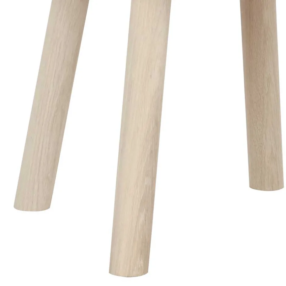 Runder Couchtisch mit Steinplatte Travertin Beige - Wroniko^Wohnen Best