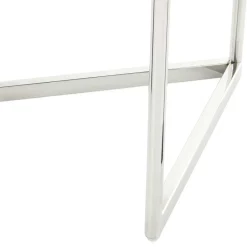 Runder Design Beistelltisch mit Glasplatte Schwarz - Steven^Wohnen Best