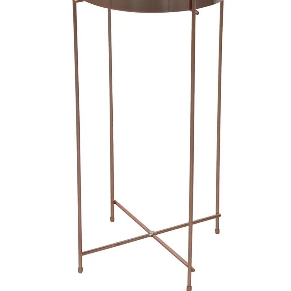 Runder Design Beistelltisch in Rosegold - Merka^Wohnen Clearance