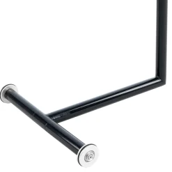 Runder Designer Anstelltisch aus Glas & Metall - Broncing^Wohnen