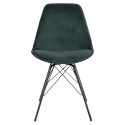 Wohnen Runder Esstisch & 4 Stühle - Annescu II (fünfteilig)