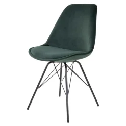 Wohnen Runder Esstisch & 4 Stühle - Annescu II (fünfteilig)