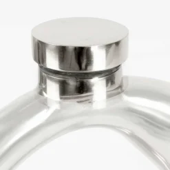 Runder Glas Beistelltisch mit Vogel Design Fuß - Lanaga^Wohnen Best