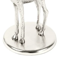 Runder Glas Beistelltisch mit Giraffe als Fuß - Fenya^Wohnen New