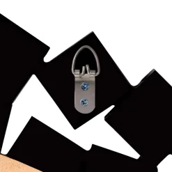 Runder Hängespiegel in Silber & Grau - Compadro^Wohnen Outlet