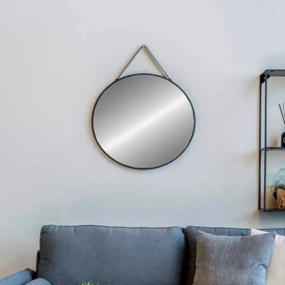Runder Hängespiegel mit 60 cm Durchmesser - Dresconio^Wohnen Sale