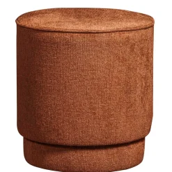 Wohnen Runder Hocker in Rostbraun - Shearme