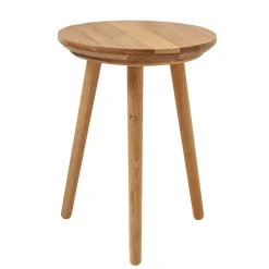Runder Holz Beistelltisch aus Eiche Massivholz - Kopiana^Wohnen Clearance