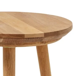 Runder Holz Beistelltisch aus Eiche Massivholz - Kopiana^Wohnen Clearance