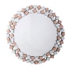 Wohnen Runder Mosaik Spiegel in Rosegold - Promenada