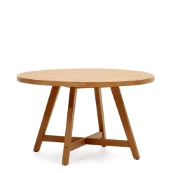 Wohnen Runder Outdoor-Tisch aus Eukalyptusholz - Lindos