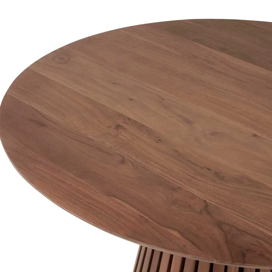 Runder Sofatisch auf Säulenfuß - Quincey^Wohnen Online