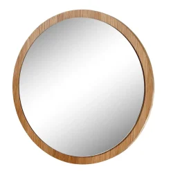 Runder Spiegel mit Eichenholzfurnier - Kopiana^Wohnen Sale