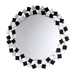 Runder Spiegel mit Mosaik Rahmen - Viktor^Wohnen Sale
