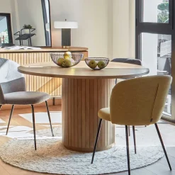 Runder Säulentisch im Skandi Design - Ilvenda^Wohnen Sale