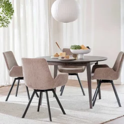 Runder Tisch & Armlehnstühle - Halkan (fünfteilig)^Wohnen Sale