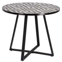 Runder Tisch mit Keramik Mosaik - Aurelias^Wohnen Best