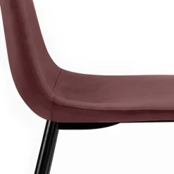 Wohnen Runder Tisch mit Schalenstühlen - Sunya (fünfteilig)