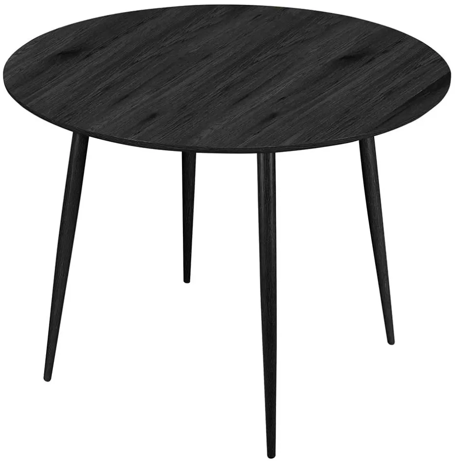 Wohnen Runder Tisch mit Schalenstühlen - Sunya (fünfteilig)