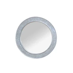 Runder Wanspiegel mit schillerndem Rahmen Franzi 60cm^Wohnen New