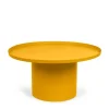 Wohnen Runder Wohnzimmertisch in Gelb - Tabaco