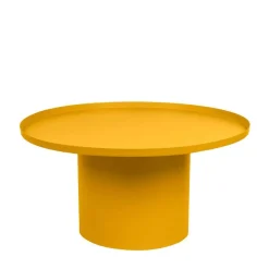 Wohnen Runder Wohnzimmertisch in Gelb - Tabaco