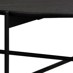 Wohnen Runder Wohnzimmertisch mit Metallgestell - Enetta