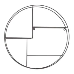 Wohnen Rundes Hängeregal in Grau - Vacances