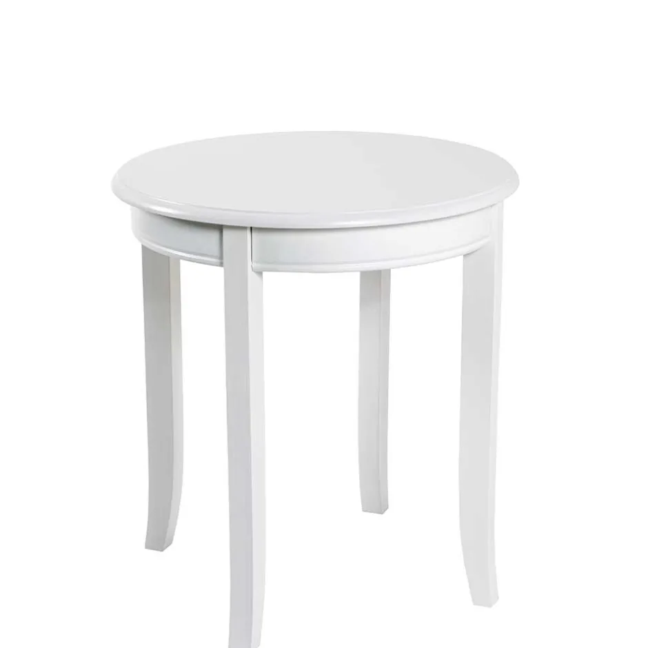 Wohnen Rundes Tischchen im Landhausstil - Kalindo