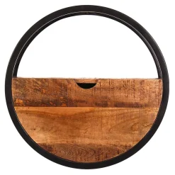 Rundes Wandregal mit einer Schublade - Evradon^Wohnen Hot