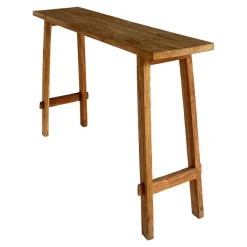 Rustikaler Konsolentisch aus Teak Massivholz - Sunhide^Wohnen Clearance