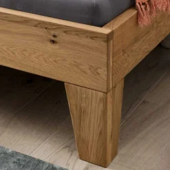 Rustikales Bett Set mit Nachttischen - Yunves (dreiteilig)^Wohnen Outlet