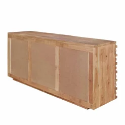 Wohnen Rustikales Design Sideboard Pisino aus Holz Akazie massiv