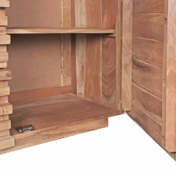 Wohnen Rustikales Design Sideboard Pisino aus Holz Akazie massiv