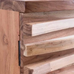 Wohnen Rustikales Design Sideboard Pisino aus Holz Akazie massiv