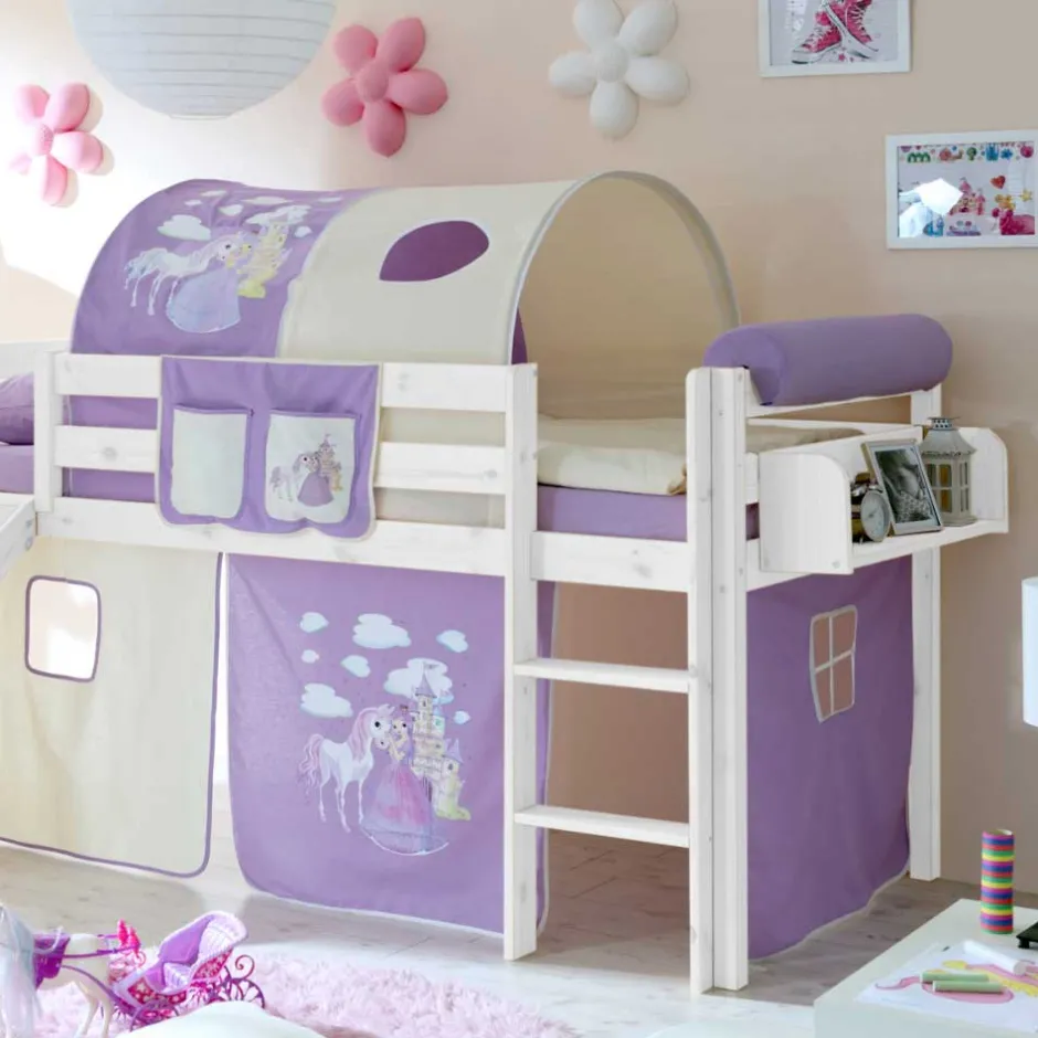 Kinder Wohnen Rutschbett Samantra im Prinzessin Design