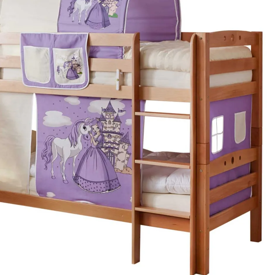 Kinder Wohnen Rutsche Doppekstockbett für Mädchen - Baltea