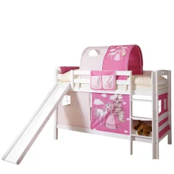 Rutsche Etagenbett für Mädchen in Weiß - Trevora^Wohnen Best