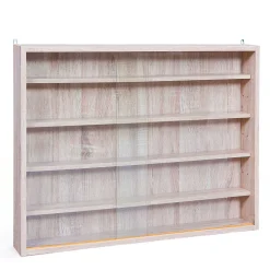 Wohnen Sammler Hängevitrine Taupos in Eiche Sonoma