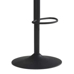 Samt Barstuhl in Beige - Heats^Wohnen Best