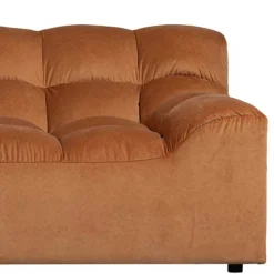 Wohnen Samt Designcouch in Terracotta - Gracey