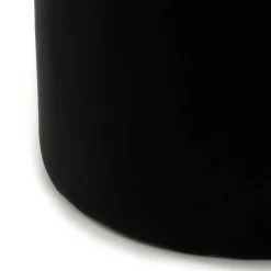 Samt Hocker in Creme & Schwarz - Gilianoa^Wohnen Hot