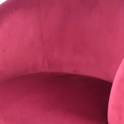 Samt Kindersessel in Pink mit Fransen - Lagada^Wohnen Hot