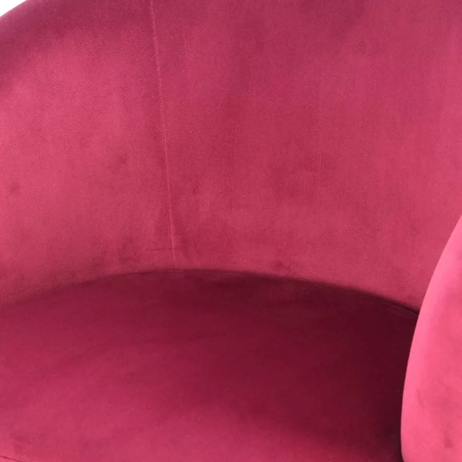 Samt Kindersessel in Pink mit Fransen - Lagada^Wohnen Hot