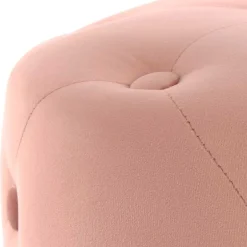 Samt Polsterhocker mit Knopf-Heftungen - Teamona^Wohnen Sale