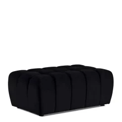 Wohnen Samt Polsterhocker 102x64 cm - Graland