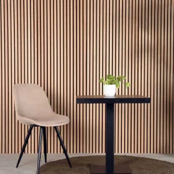 Samt Schalenstuhl in Beige - Jesafina (2er Set)^Wohnen Outlet