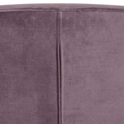 Wohnen Samt Sessel in Flieder - ohne Armlehnen - Barna