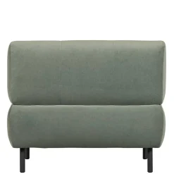 Wohnen Samt Sessel ohne Armlehnen in Graugrün - Norwich