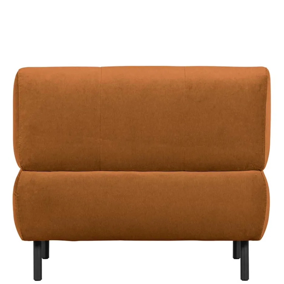 Samtsessel in Hellbraun - Mindnight^Wohnen Hot
